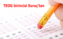 TEOG birincisi Suruç'tan