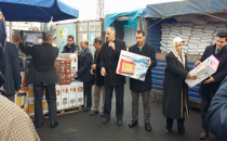 Terör mağdurlarına yardım gönderildi