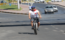 Terörü protesto etmek  için pedal çevirecek