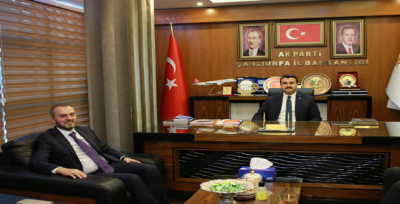 Teşkilat Başkanı Erkan Kandemir Şanlıurfa'da