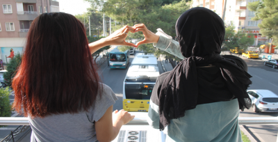 Tiktokçu gençlerin çekim mekanı oldu