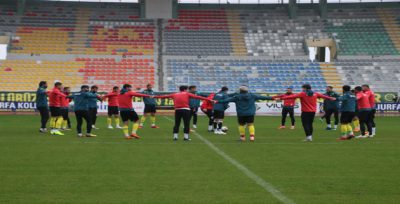Tokatspor Maçı Hazırlıkları Devam Ediyor