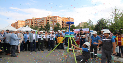 TOKİ  doğalgaza kavuşuyor