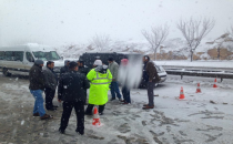 TOKİ'den yürüyerek indiler!