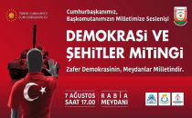 Topçu Meydanı mitinge hazır