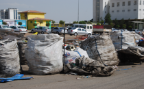 Toplanan hurdalara geri dönüşüme kazandırılıyor