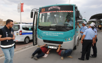 Trafik Zabıta, Halk Otobüslerini Denetledi