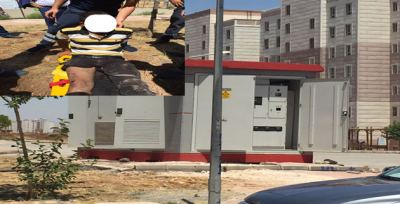 Trafoda Kablo Kesmeye Çalışan Vatandaş Çarpıldı