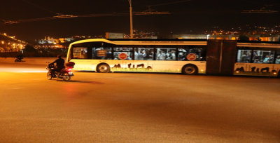 Trambüs Test Sürüşleri Başarı İle Tamamlandı