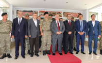 Tuğgeneral Güzeller'e Veda Ziyareti