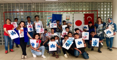 Türk ve Suriyeli çocuklar Harran Çocuk Üniversitesi'nde bir araya geldi