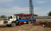 Ulucanlar aile mezarlığına sondaj kuyusu