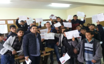 Ulucanlar'da karne sevinci