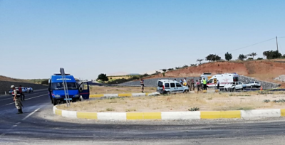 Urfa- Adıyaman Yolunda Kaza, 1 Ölü, 3 Yaralı