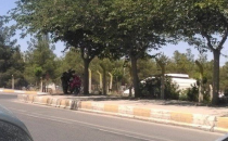 Urfa Emniyet Önünde Bırakılan Motor Paniğe Enden Oldu