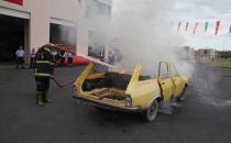 Urfa itfaiyesinin başarası