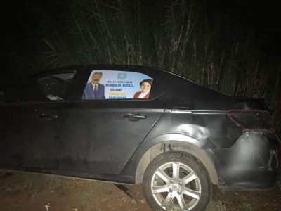 Urfa Iyi Parti Milletvekili Adayı Kaza Geçirdi