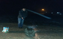 Urfa Köy yolları karda yok oldu