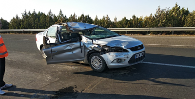 Urfa Otoban Yolunda Kaza: 3 Yaralı