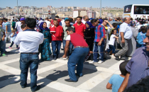 Urfa otogarında asker yoğunluğu