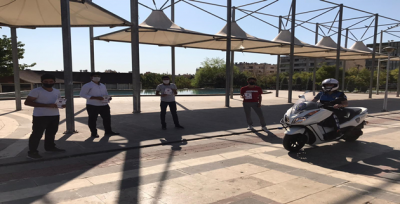 Urfa polisi vatandaşları Covid-19 hakkında bilgilendirdi