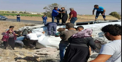 Urfa- Suruç Yolunda Trafik Kazası