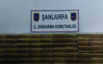 Urfa'da 10 bin paket kaçak sigara ele geçirildi