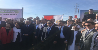 Urfa'da 300 Bin Fidan Dikiliyor