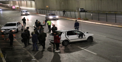 Urfa'da Araç Köprü'den Aşağı Düştü