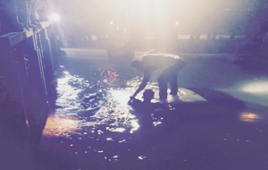 Urfa'da araç sulama kanalına düştü