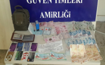 Urfa'da çaldığı çantayı araziye gömdü