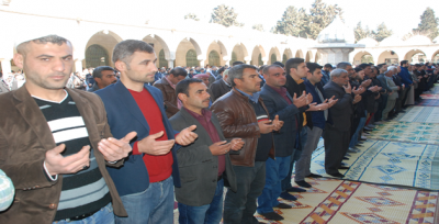 Urfa'da Cuma Sonrası Yağmur Duası Yapıldı