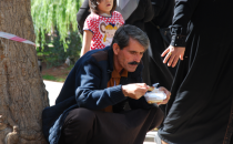 Urfa'da Cuma Namazı sonrası aşure ikramı