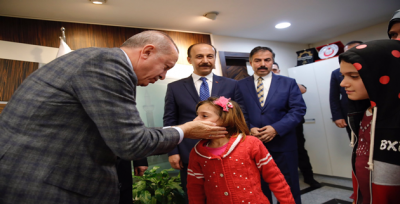 Urfa'da Cumhurbaşkanı Erdoğan'a Sevgi Seli