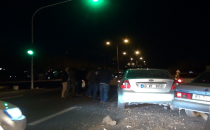 Urfa'da dört aracın karıştığı zincirleme trafik kazası