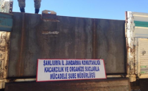 Urfa'da durdurulan kamyonda kaçak akaryakıt yakalandı