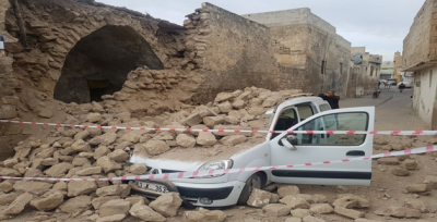 Urfa'da Duvar Faciası Ölümle Sonuçlanmadan Atlatıldı