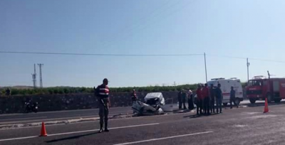 Urfa'da Feci Kaza, 2 Ölü, 4 Yaralı