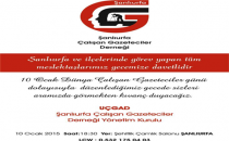 Urfa'da gazeteciler adına güzel gelişmeler oluyor