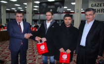 Urfa'da gazeteciler kendi günlerini kutladılar