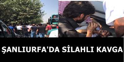 Urfa'da Halk Otobüsü Şoförüne Silahlı Saldırı!