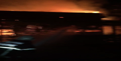 Urfa'da İş Yeri Cayır Cayır Yandı