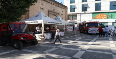  Urfa'da İtfaiye Haftası Kutlanıyor