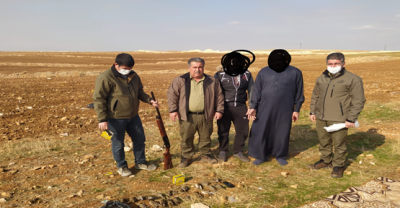 Urfa'da kaçak avcı operasyonu