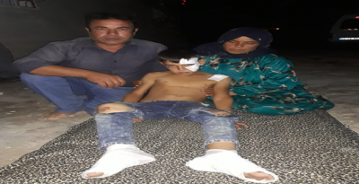 Urfa'da Kaçırılan Çocuk Polis Noktasında Yere Atıldı