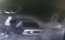 Urfa'da kasa hırsızı güvenlik kamerasına takıldı