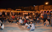 Urfa'da Kobani'ye destek eylemi