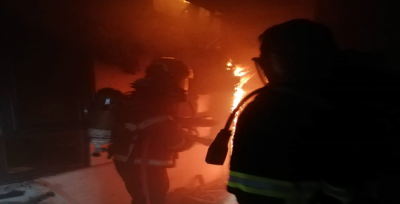 Urfa'da  Korkutan Yangın