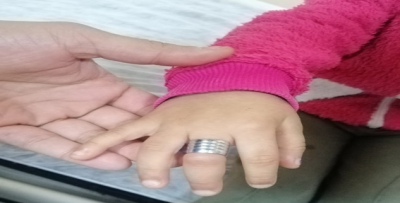 Urfa'da Küçük kızın imdadına itfaiye yetişti