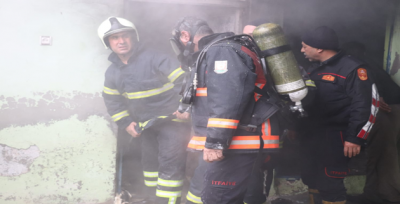 Urfa'da Mesken Yangını, 1 Yaralı